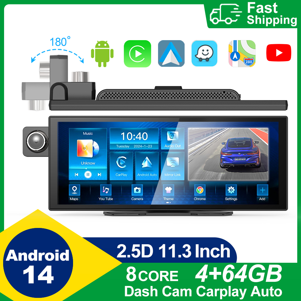 Ground Penetrating Radar Scanner - 11.3 Inch Android 14 Car dvr