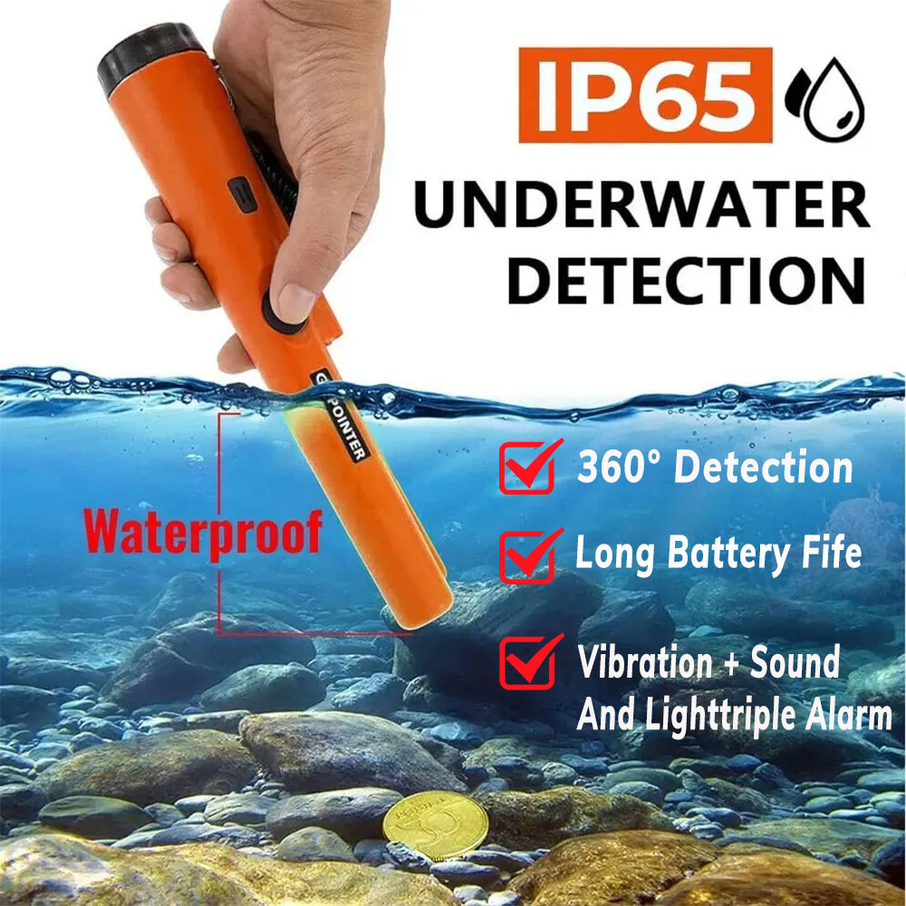 Waterproof Metal Detector Pinpointer - Metal Detector Pinpointer Waterproof Handheld Pin