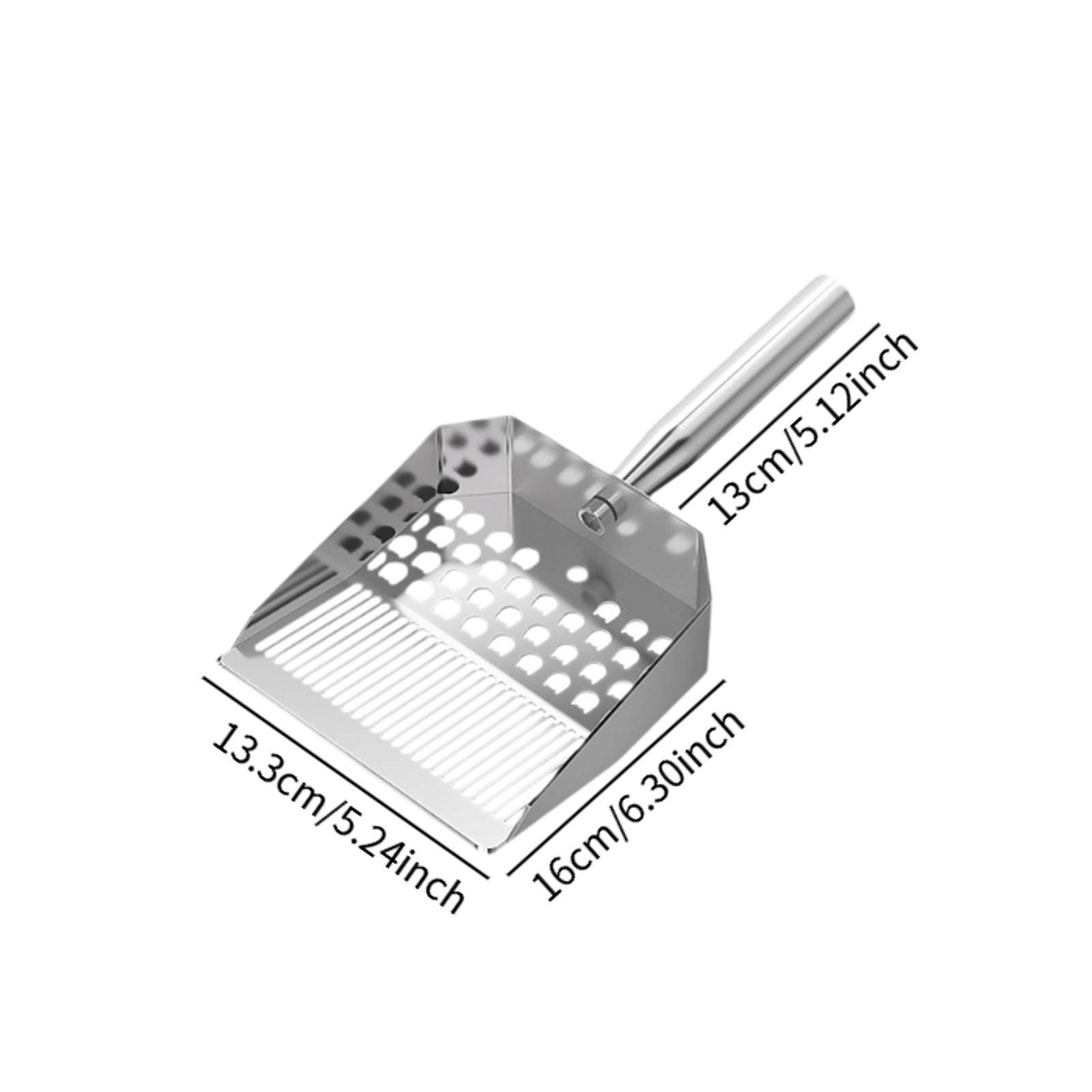 Sand Scoop Stainless Steel Beach Digging - Beach Shovel Sturdy Multipurpose Beachcombing Scoop