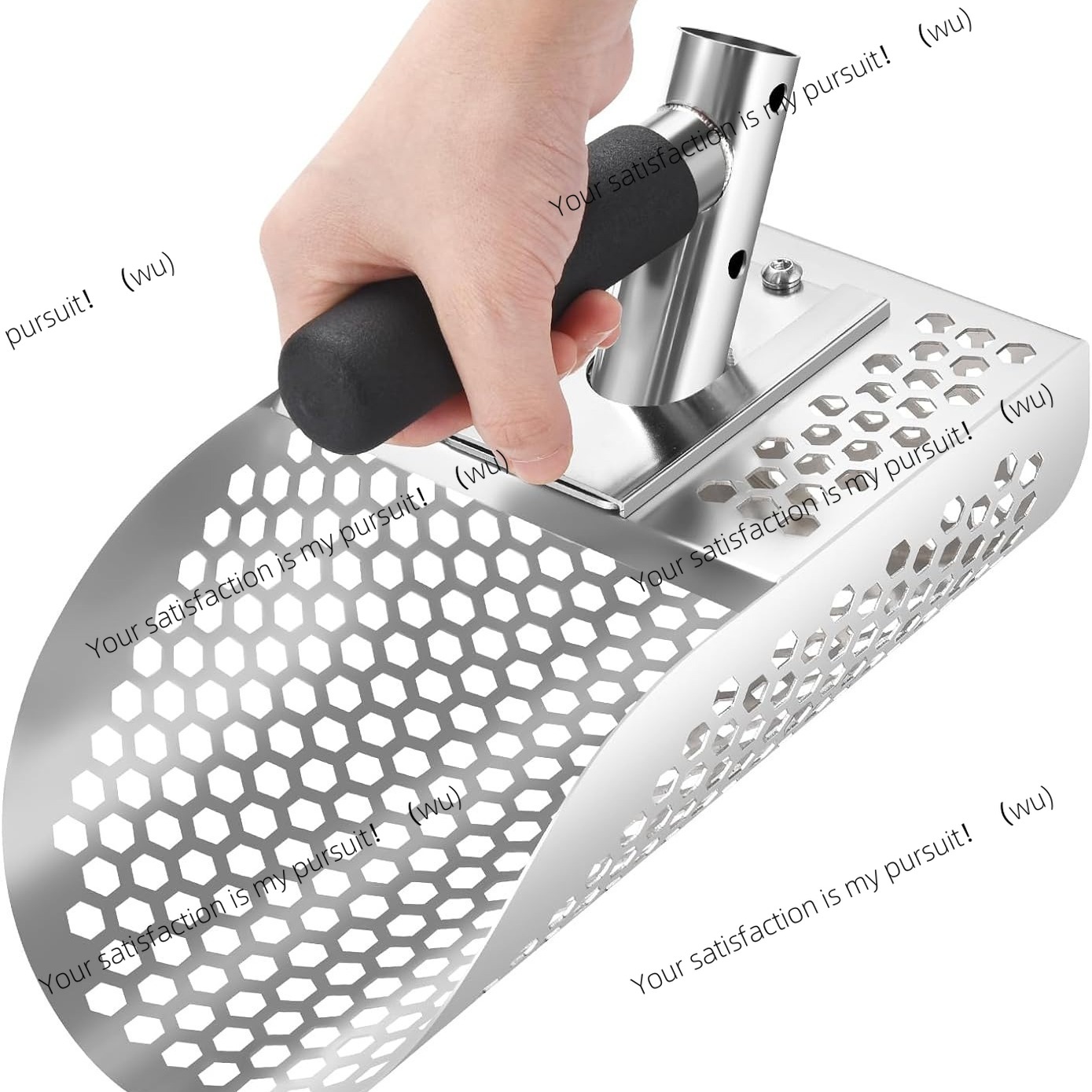 Treasure Hunting Shovel Digging Tool - 304 Stainless Steel Beach Shovel with