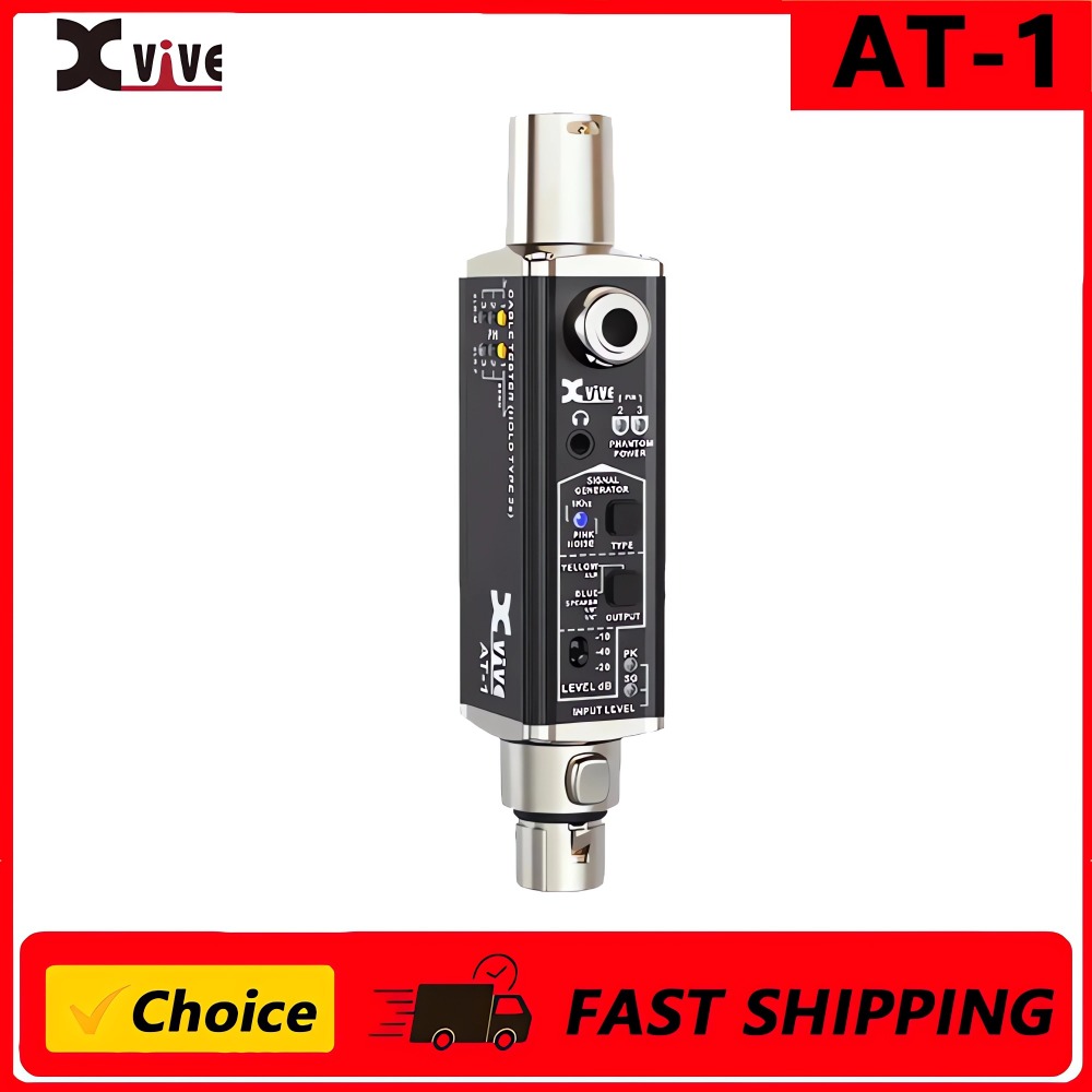 Metal Detector Headphones Audio - Xvive AT-1 Portable Audio Tester, Signal
