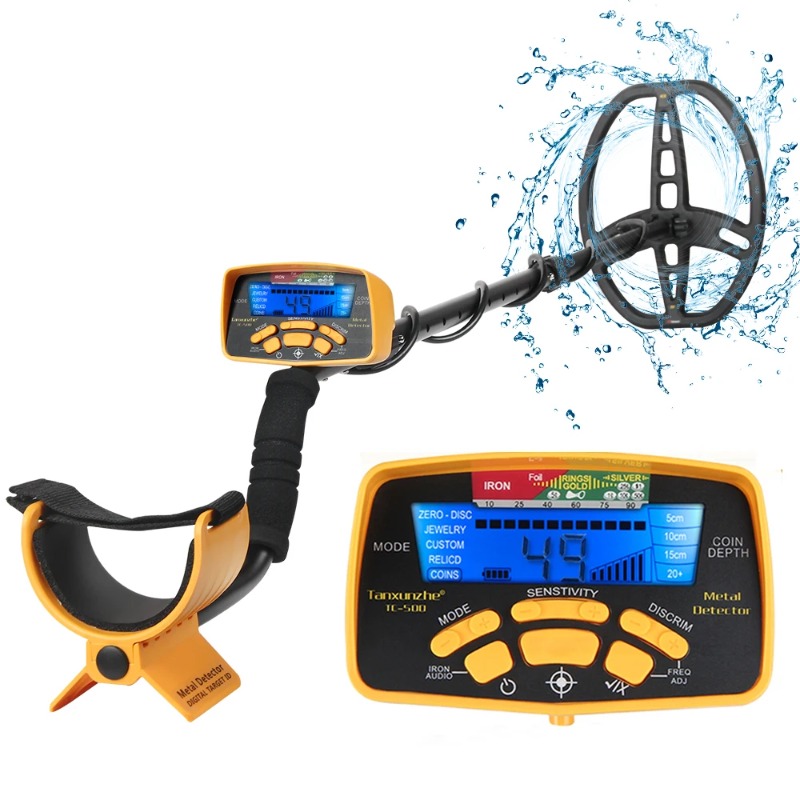 TC-500 Metal Detector Waterpro - Waterproof Metal Detector Pinpointer ulasan dan harga