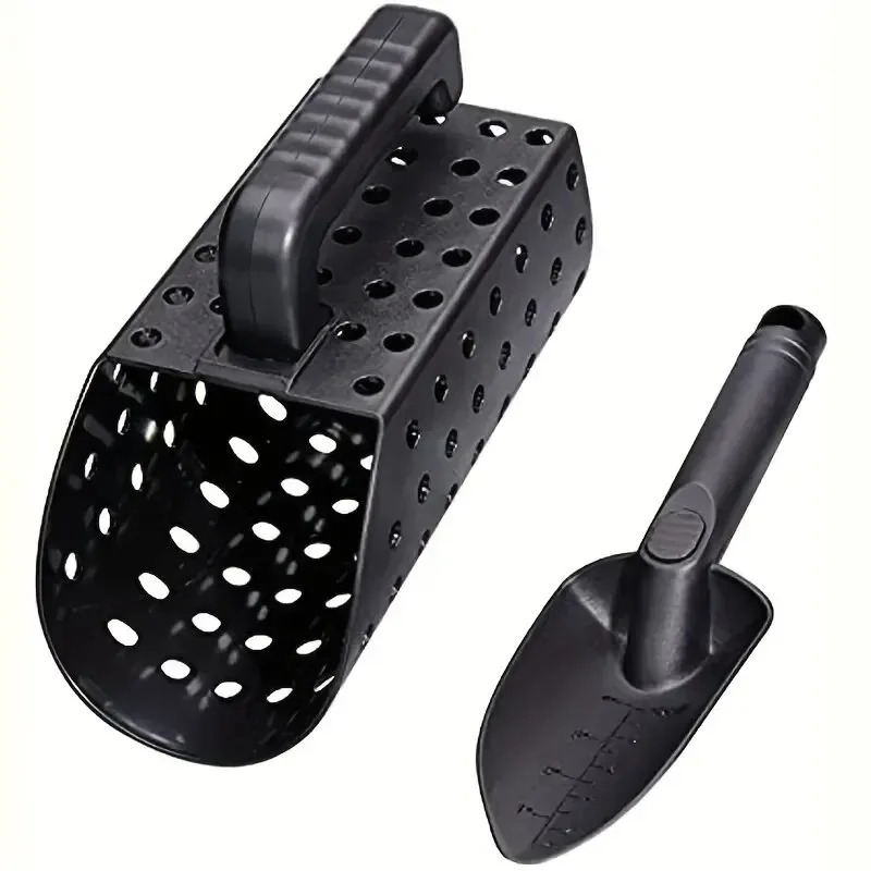 Metal Detector Sand Scoop And  - Treasure Hunting Shovel Digging Tool ulasan dan harga