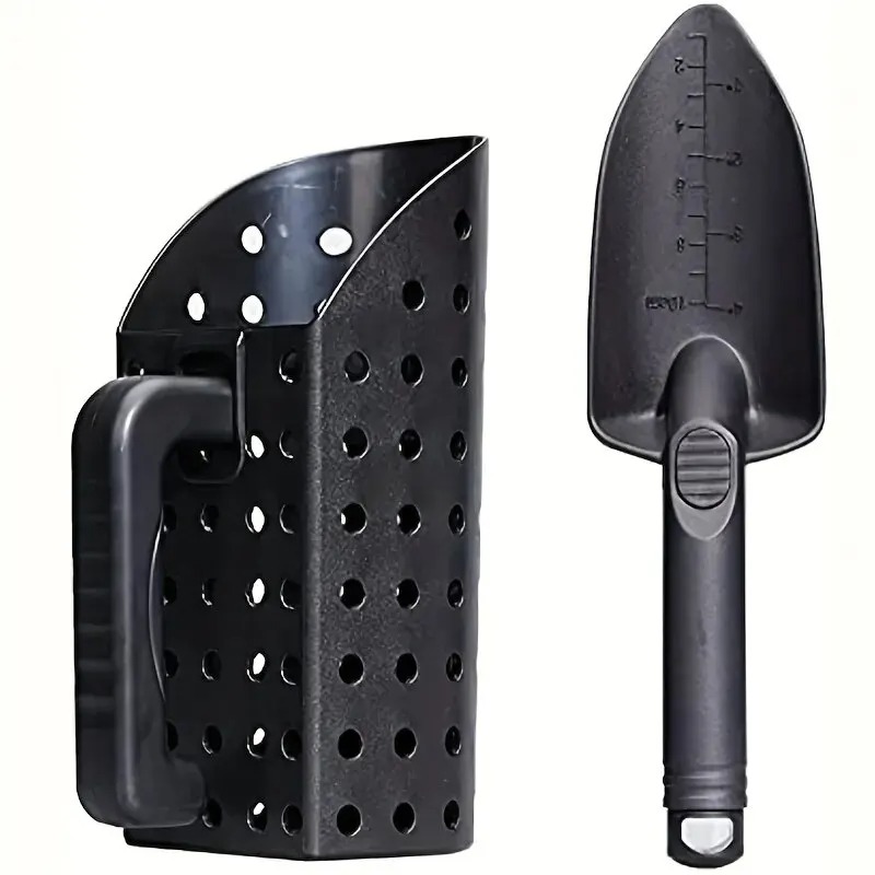 Metal Detector Sand Scoop And  - Treasure Hunting Shovel Digging Tool ulasan dan harga