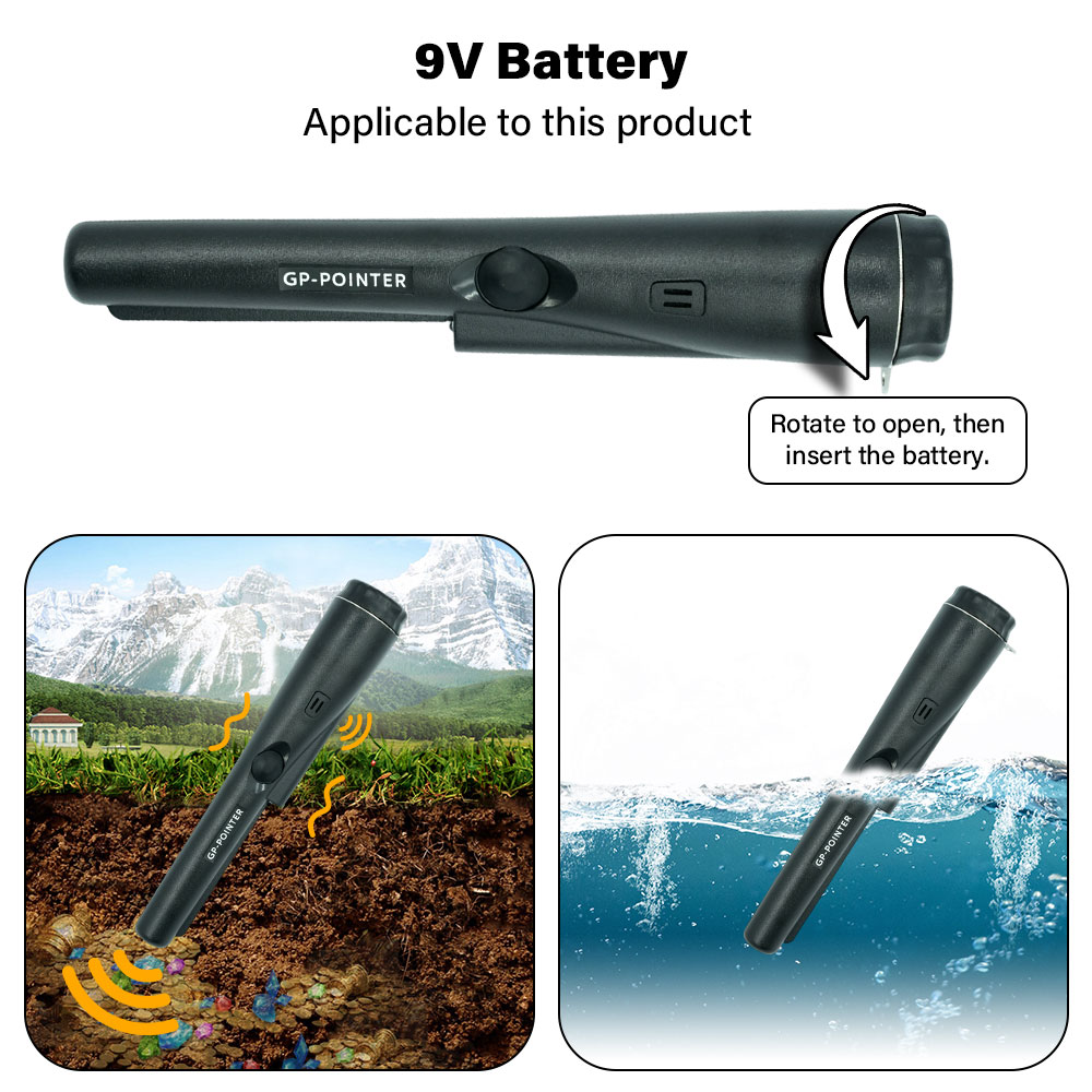 NEW Handheld Metal Detector Me - Waterproof Metal Detector Pinpointer ulasan dan harga