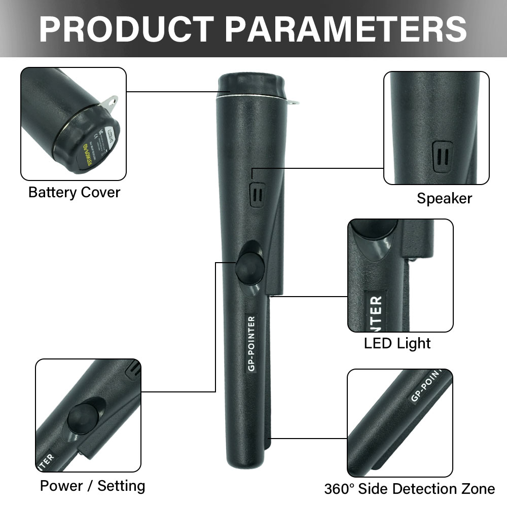 NEW Handheld Metal Detector Me - Waterproof Metal Detector Pinpointer ulasan dan harga