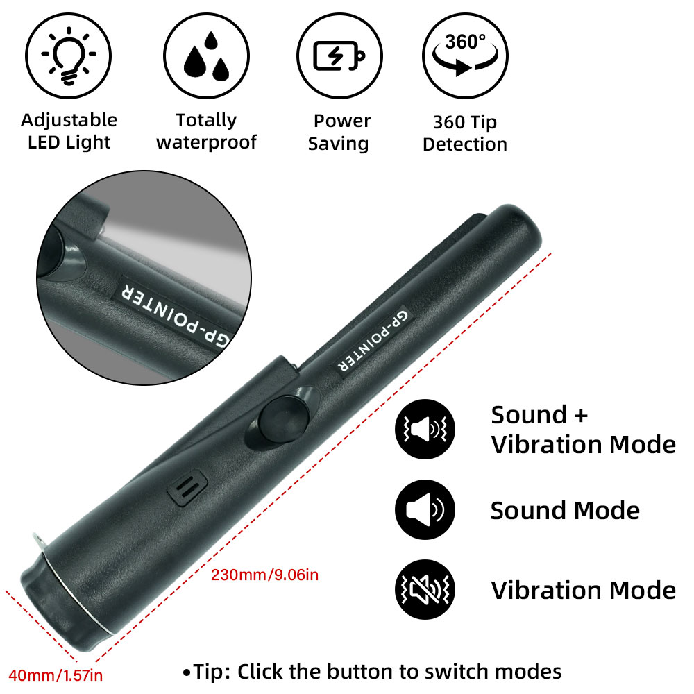 NEW Handheld Metal Detector Me - Waterproof Metal Detector Pinpointer ulasan dan harga