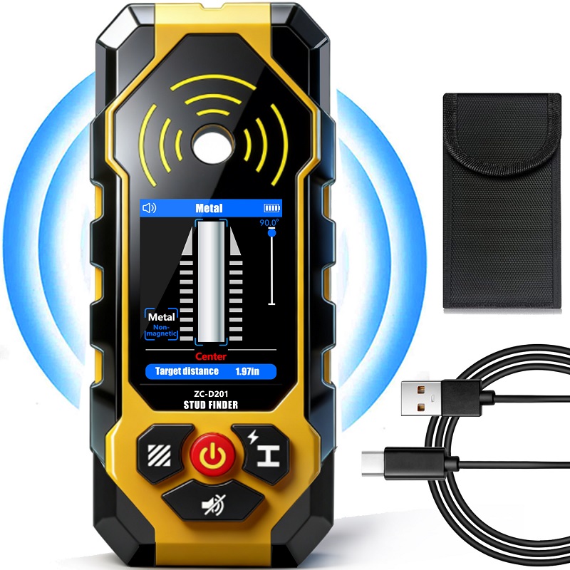 ZC-D201 Stud Finder Wall Scann - Ground Penetrating Radar Scanner ulasan dan harga
