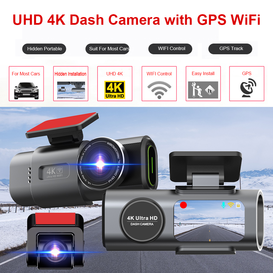 Dash Cam 4K GPS WIFI APP 24H N - Ground Penetrating Radar Scanner ulasan dan harga