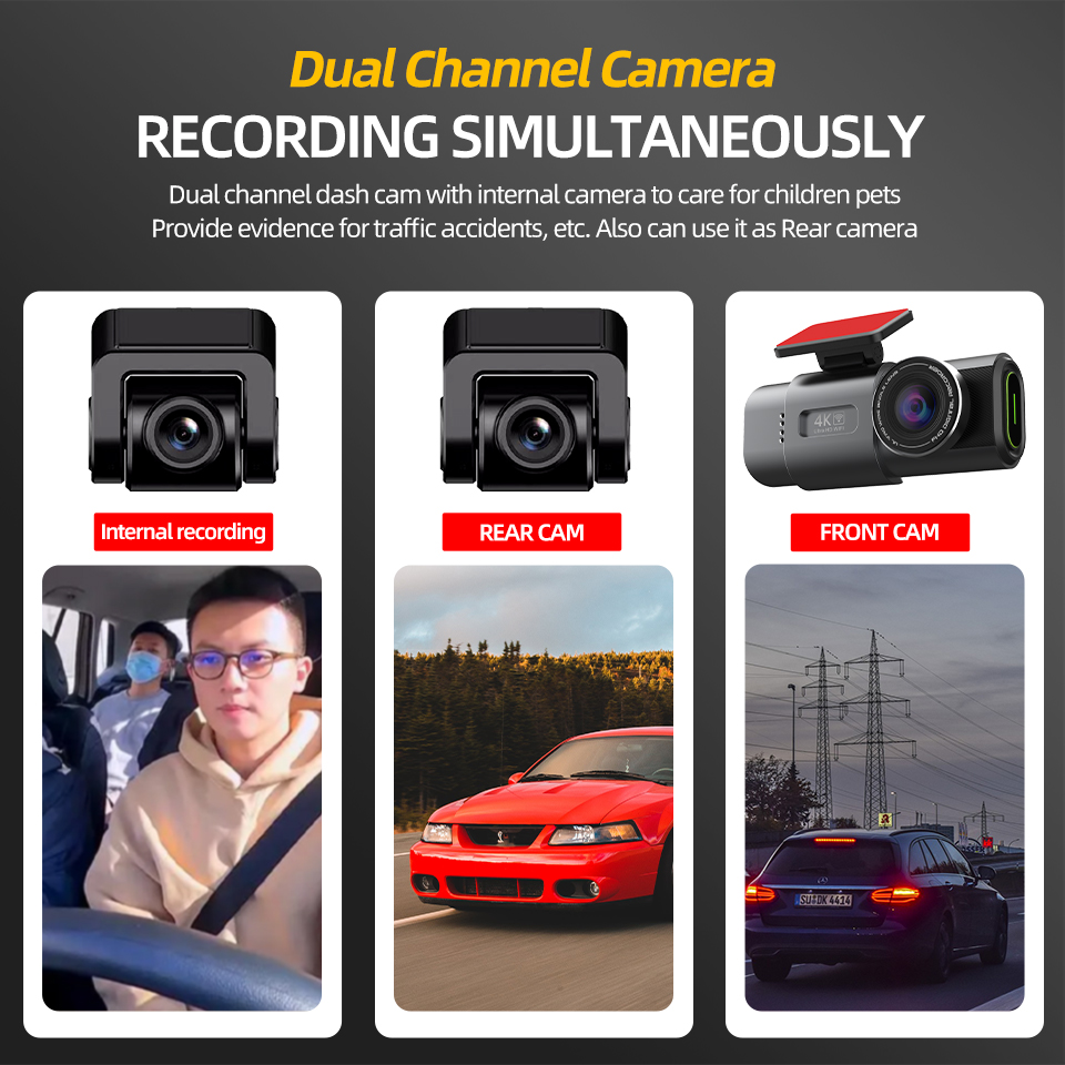 Dash Cam 4K GPS WIFI APP 24H N - Ground Penetrating Radar Scanner ulasan dan harga