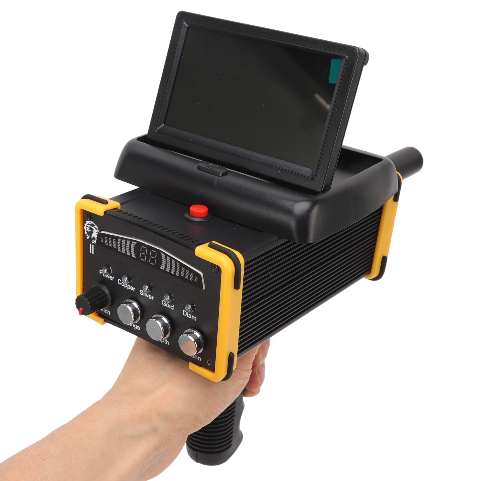 30m Deep Metal Detector Foldin - Waterproof Metal Detector Pinpointer ulasan dan harga