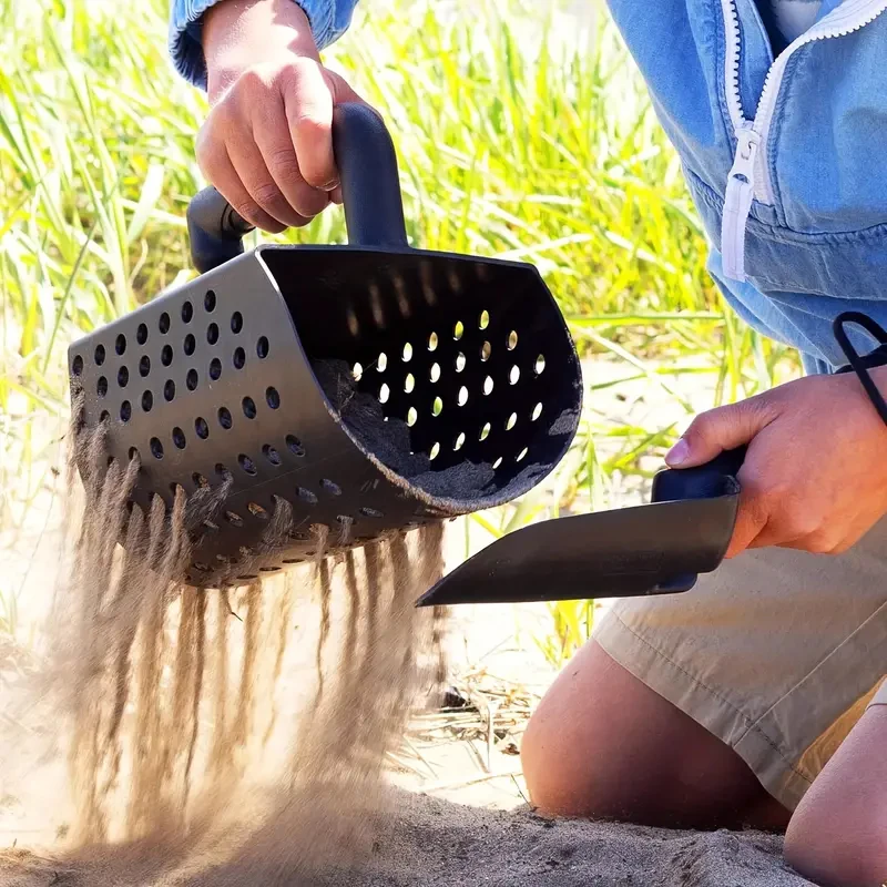 Metal Detector Sand Scoop Shov - Sand Scoop Stainless Steel Beach Digging ulasan dan harga