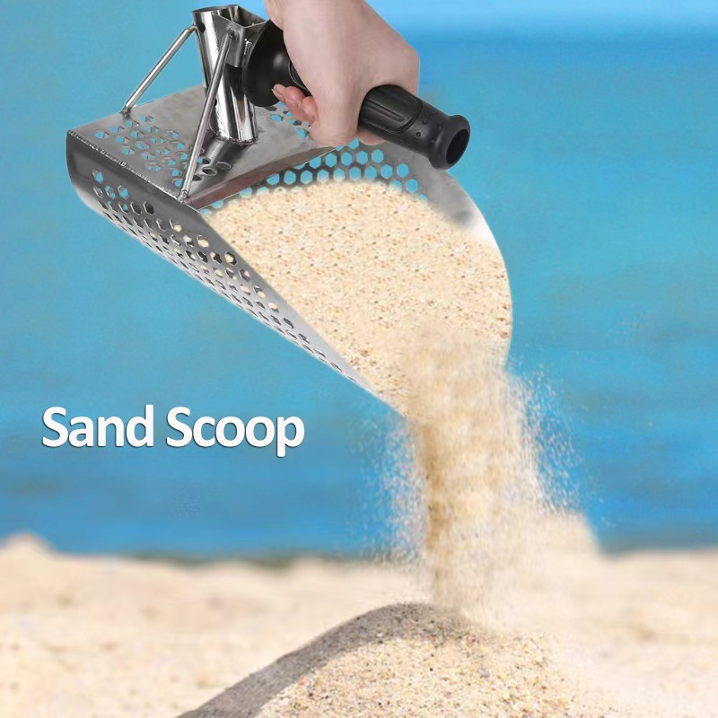 Rustproof Stainless Steel Beac - Sand Scoop Stainless Steel Beach Digging ulasan dan harga
