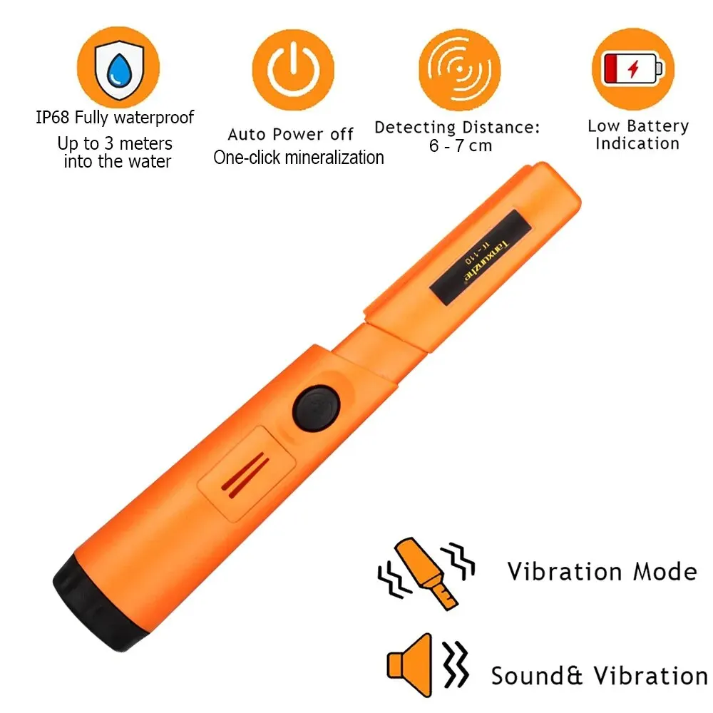 TC-110 High Quality Handheld M - Waterproof Metal Detector Pinpointer ulasan dan harga
