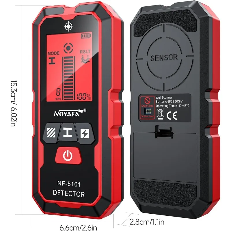 NOYAFA NF-5101 Stud Finder Wal - Ground Penetrating Radar Scanner ulasan dan harga