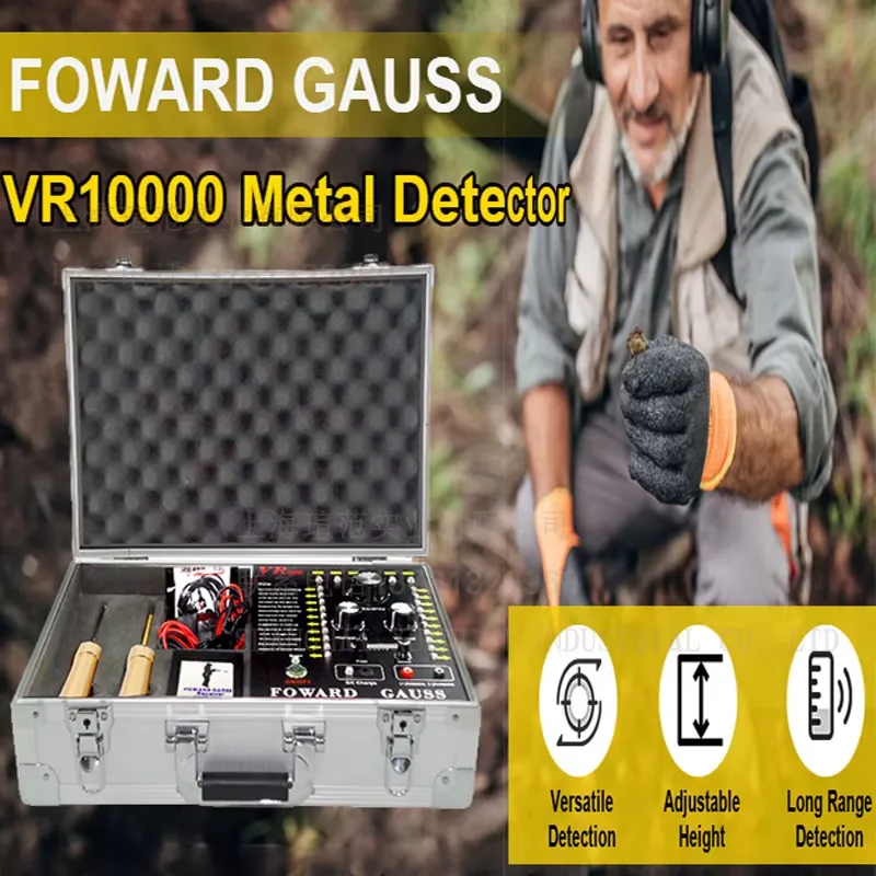 VR10000 Long Range Underground - Gold Detector Long Range Locator ulasan dan harga