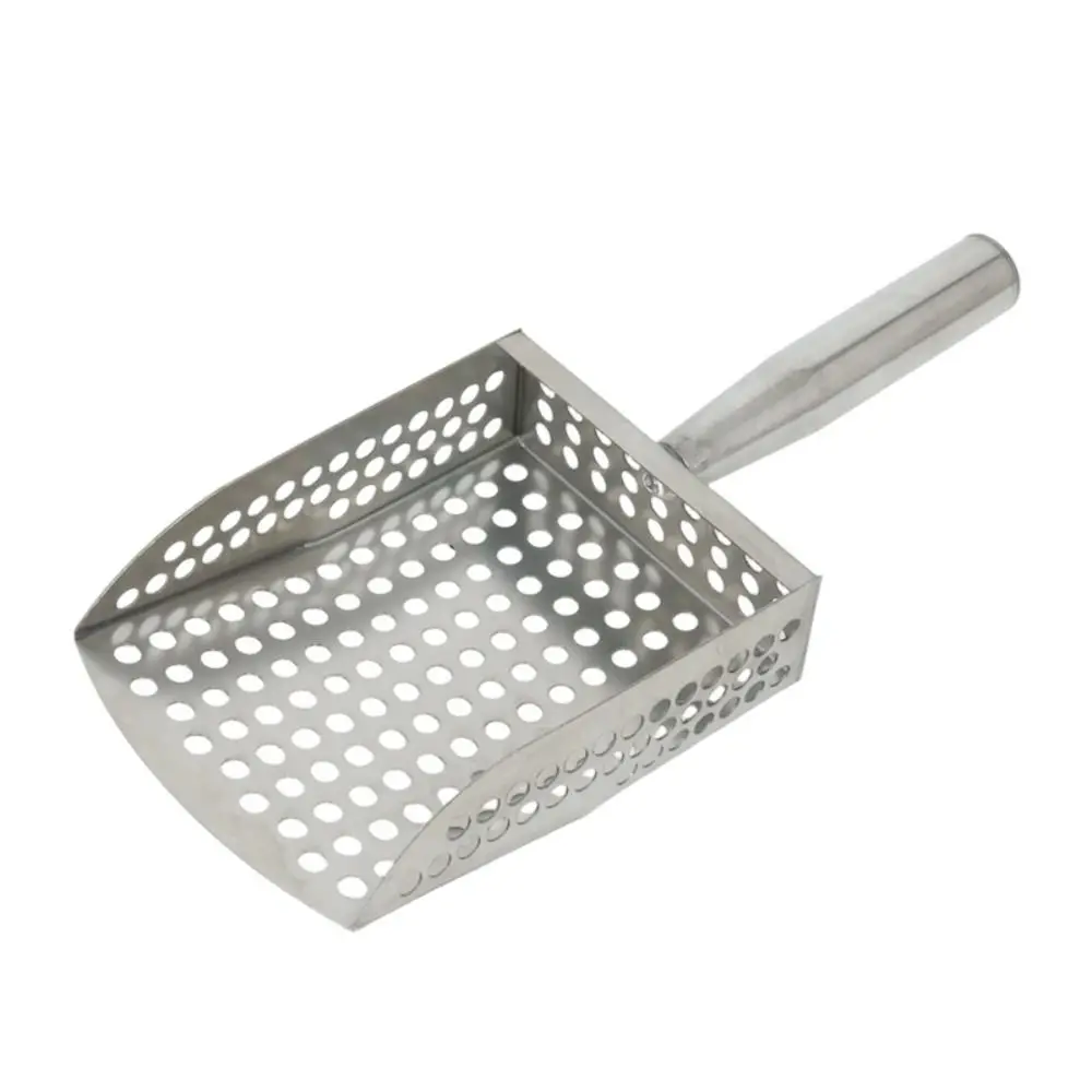 Stainless Steel Beach Mesh San - Sand Scoop Stainless Steel Beach Digging ulasan dan harga
