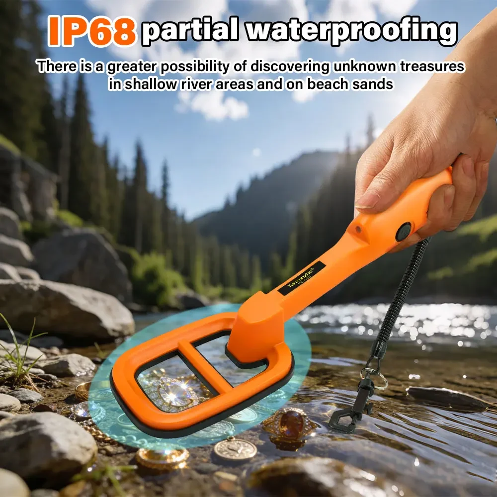 Hand Held TC-120 Metal Detecto - Waterproof Metal Detector Pinpointer ulasan dan harga