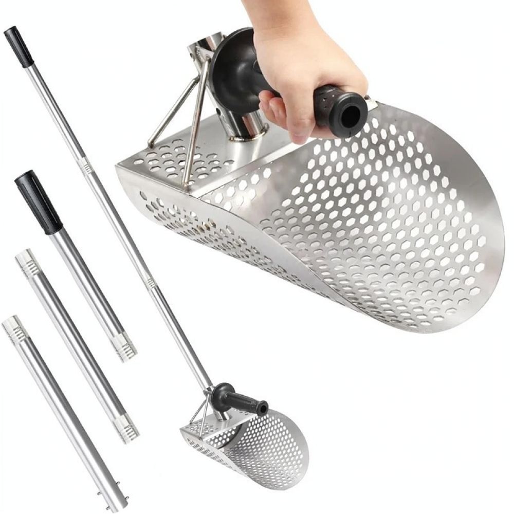 Ergonomic Stainless Steel Beac - Treasure Hunting Shovel Digging Tool ulasan dan harga