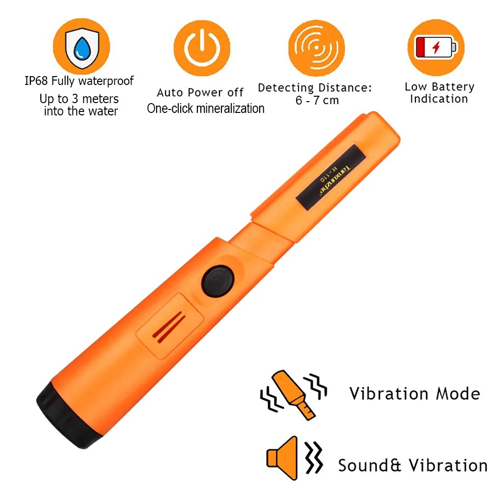 TC-110 High Quality Handheld M - Waterproof Metal Detector Pinpointer ulasan dan harga
