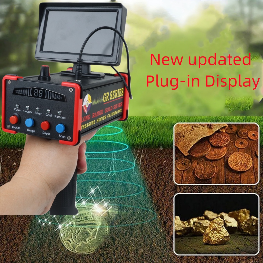 New Updated Plug in Display Lo - Gold Detector Long Range Locator ulasan dan harga