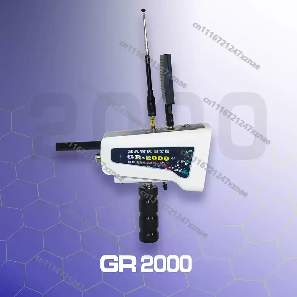 GR2000 Professional 3D Undergr - Gold Detector Long Range Locator ulasan dan harga