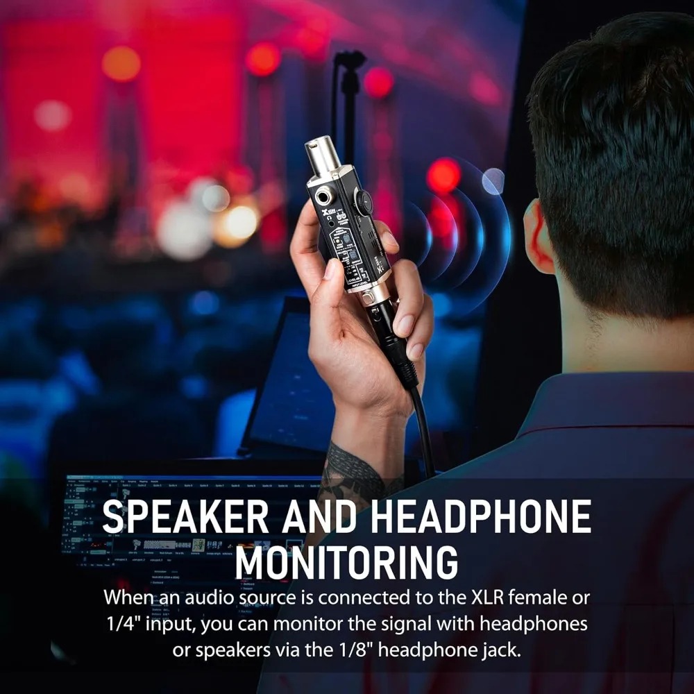 Xvive AT-1 Portable Audio Test - Metal Detector Headphones Audio ulasan dan harga