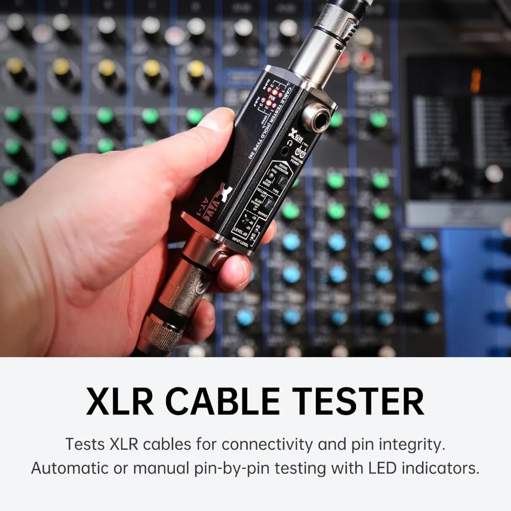 Xvive AT-1 Portable Audio Test - Metal Detector Headphones Audio ulasan dan harga