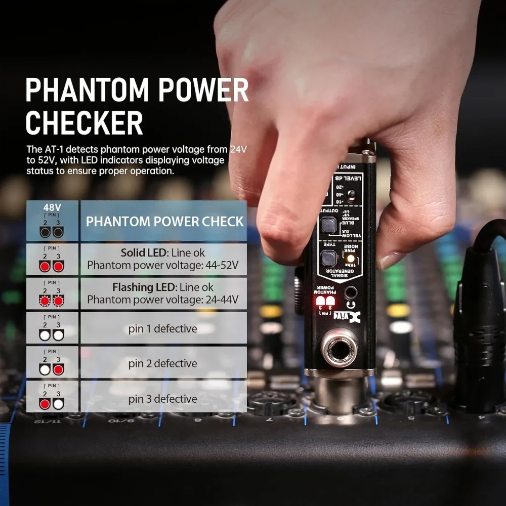 Xvive AT-1 Portable Audio Test - Metal Detector Headphones Audio ulasan dan harga