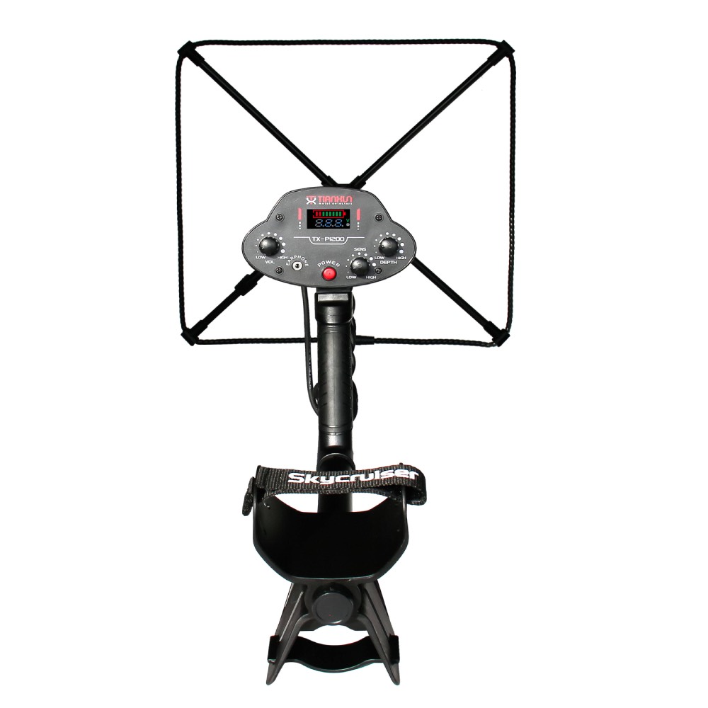 PI200 Pulse Induction Metal De - Gold Detector Long Range Locator ulasan dan harga